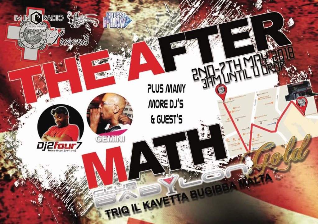 The After Math bij Club Babylon, Malta