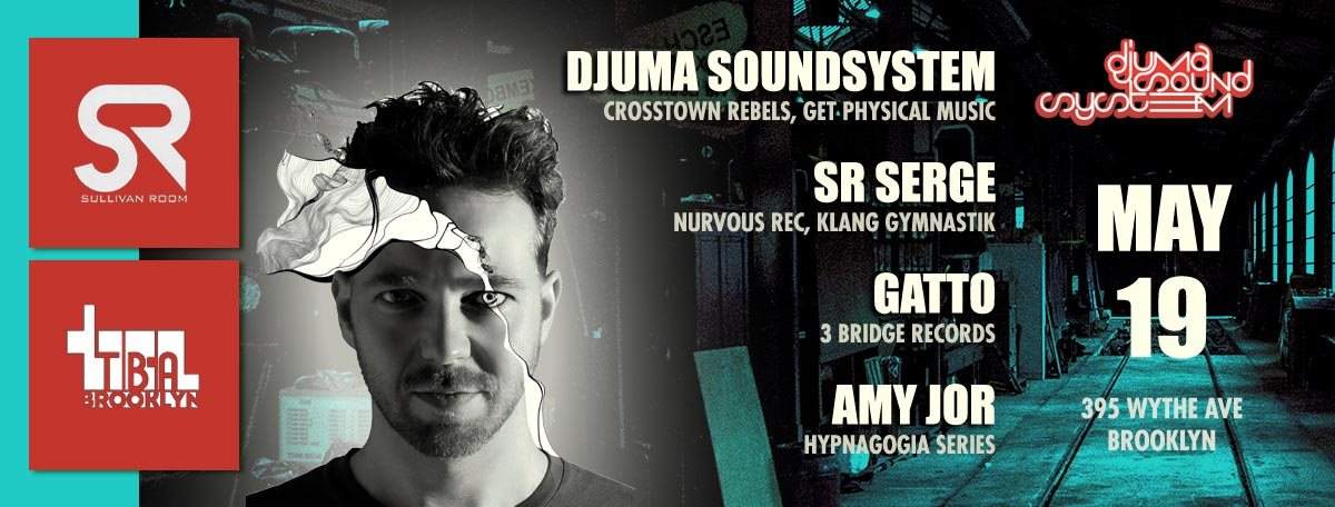 SRS with Djuma Soundsystem, Gatto, SR Serge, Amy Jor - Página frontal