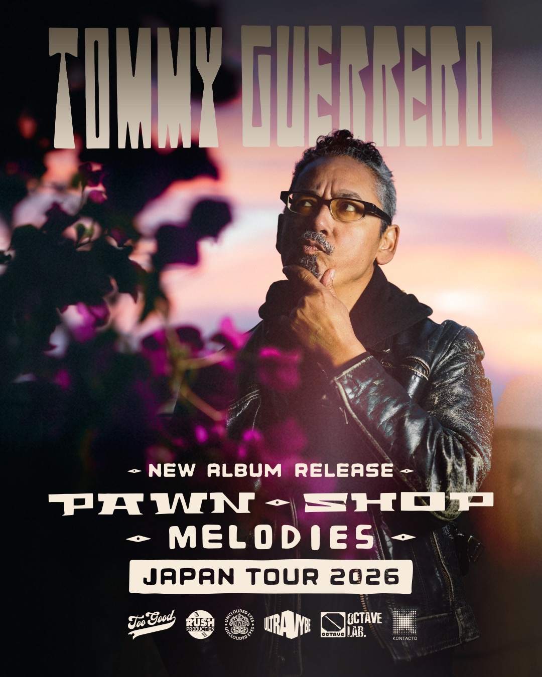TOMMY GUERRERO NEW ALBUM RELEASE 'PAWN SHOP MELODIES' JAPAN TOUR