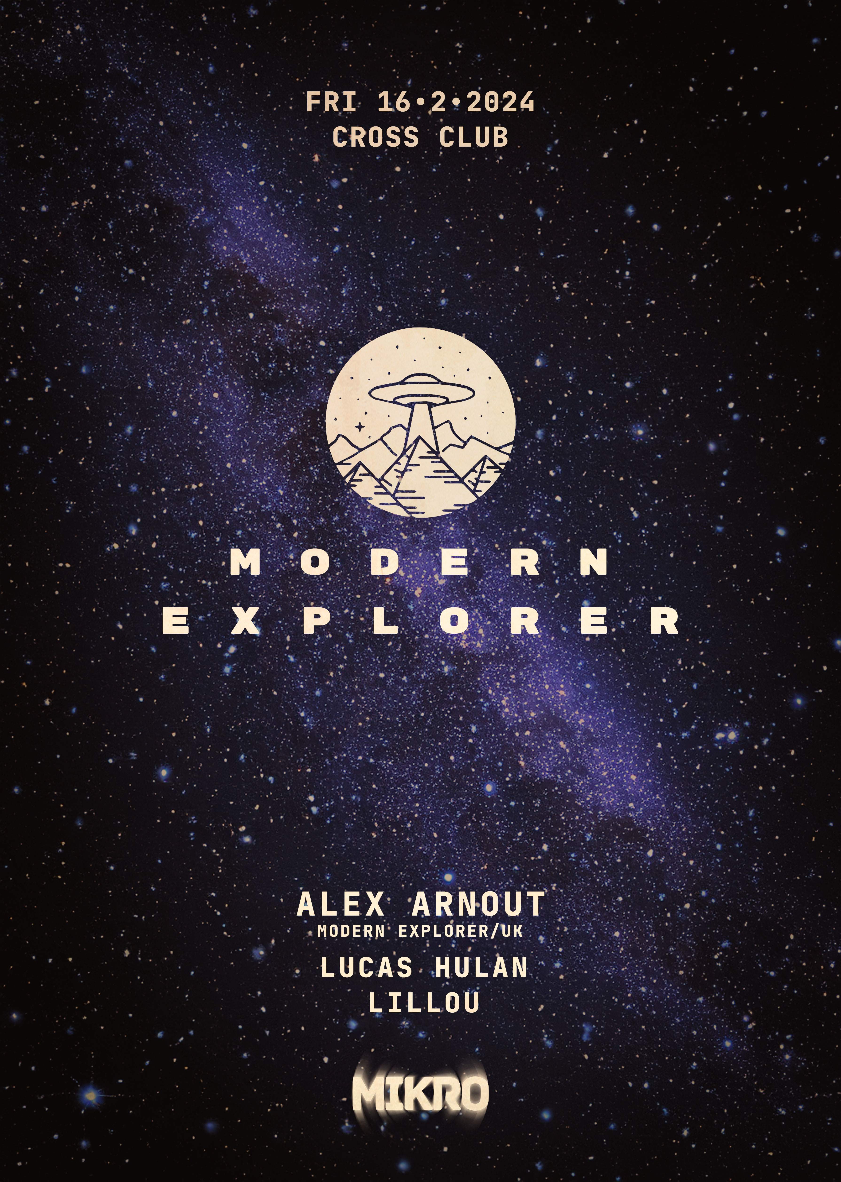 Modern Explorer with Alex Arnout - フライヤー表