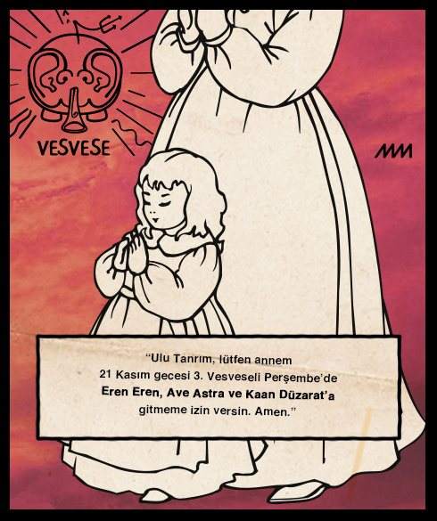 Vesvese'li Persembe Vol 3 - Kaan Duzarat, Eren Eren, Ave Astra - Página frontal