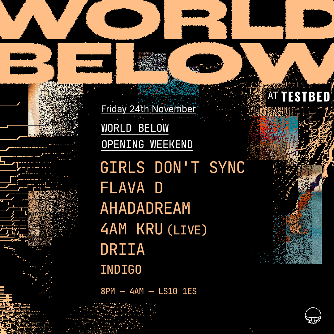 World Below presents: Girls Don't Sync, Flava D + more - Página frontal