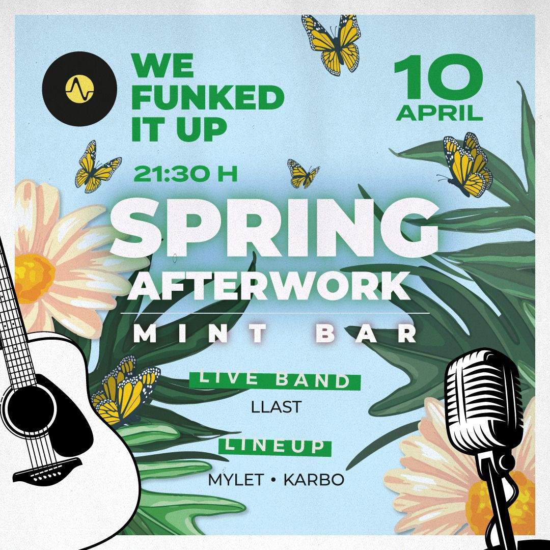 WE FUNKED IT UP - Spring Afterwork (limited free tickets) - Página frontal