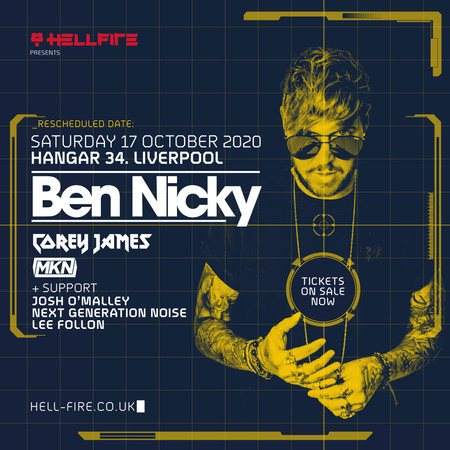 Hellfire presents: Ben Nicky - Página frontal