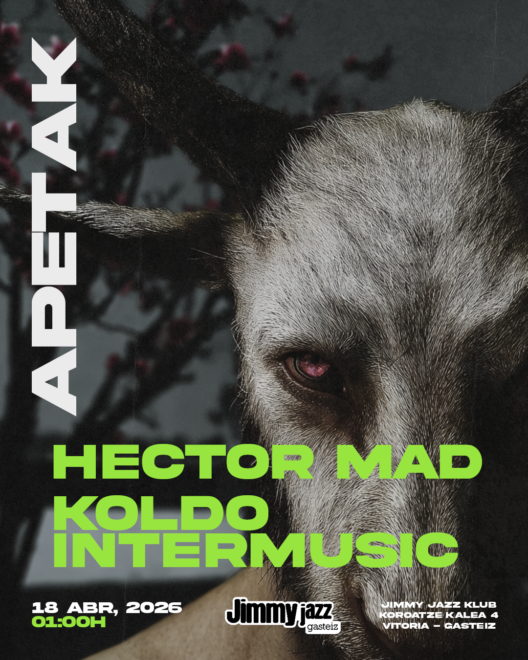 APETAK - Hector MAD, Koldo Intermusic at Jimmy Jazz, North