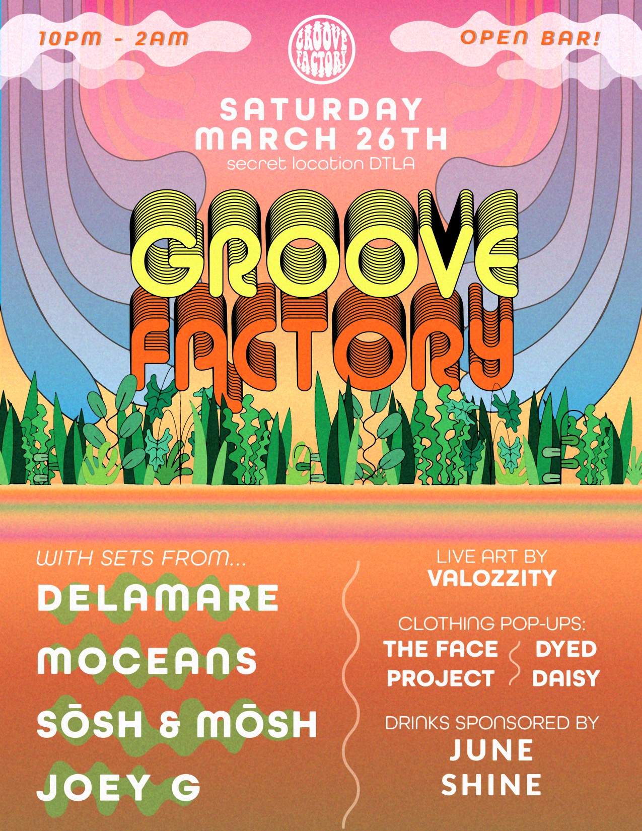 Groove Factory at TBA - Los Angeles, Los Angeles