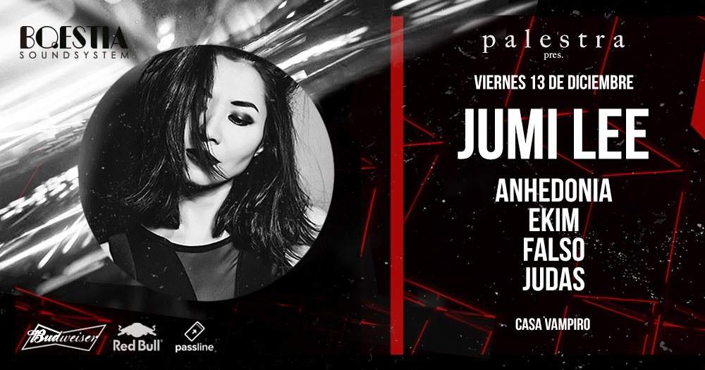 Palestra Pres. Viernes 13 with Jumi Lee - Página frontal