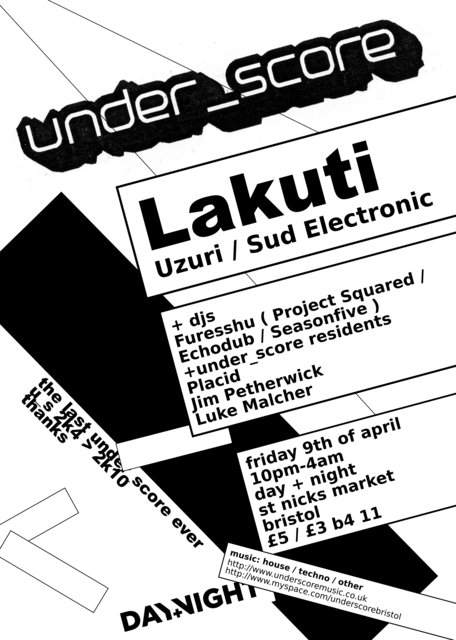 Under_score presents: Lakuti - Página trasera