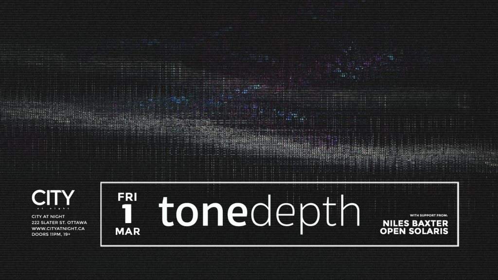 Tone Depth - フライヤー表