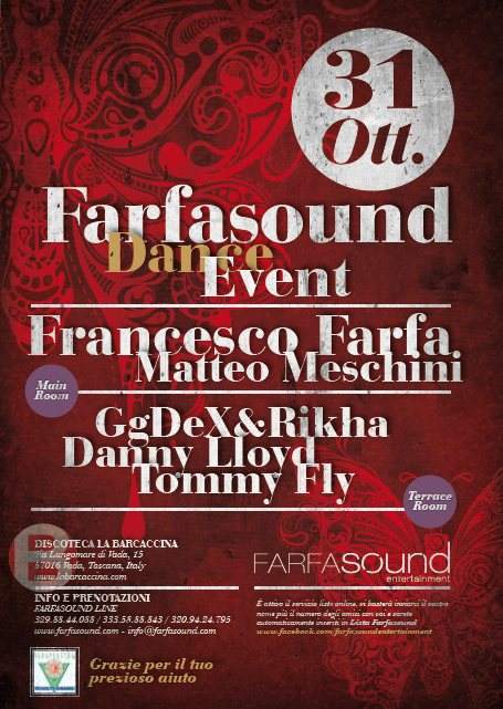 Farfasound Dance Event - フライヤー表