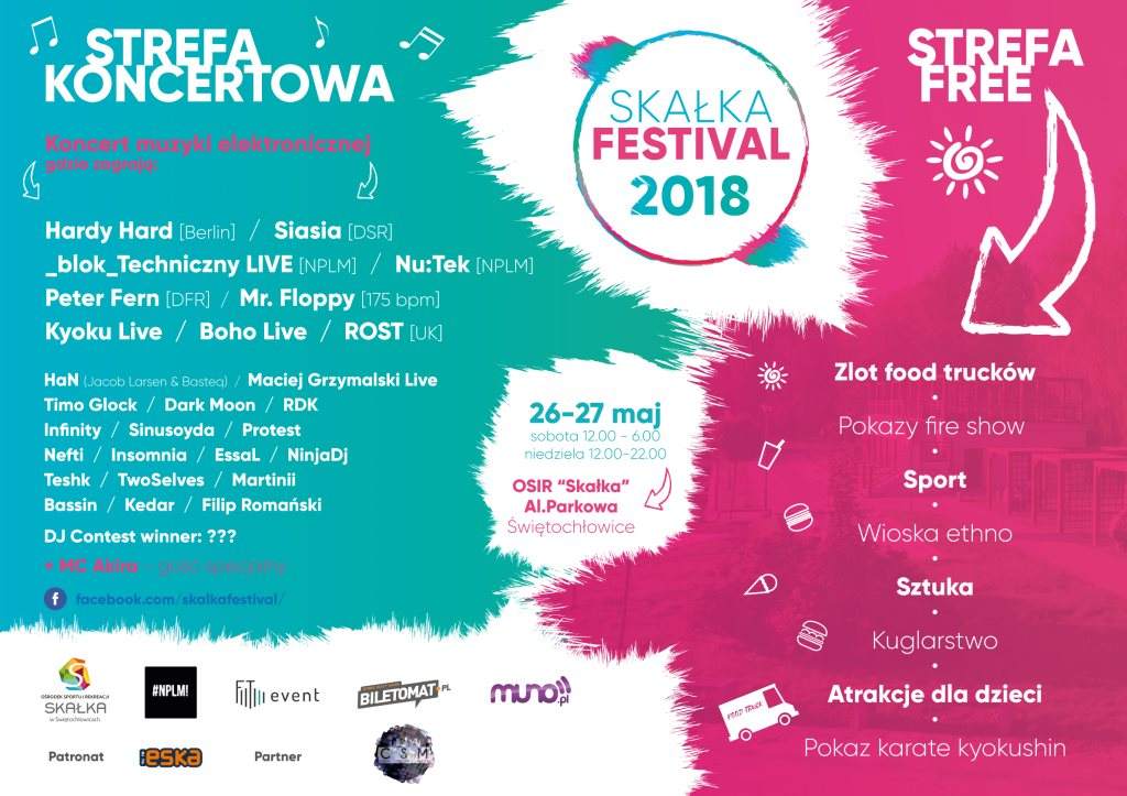 Skalka Festival - Página frontal