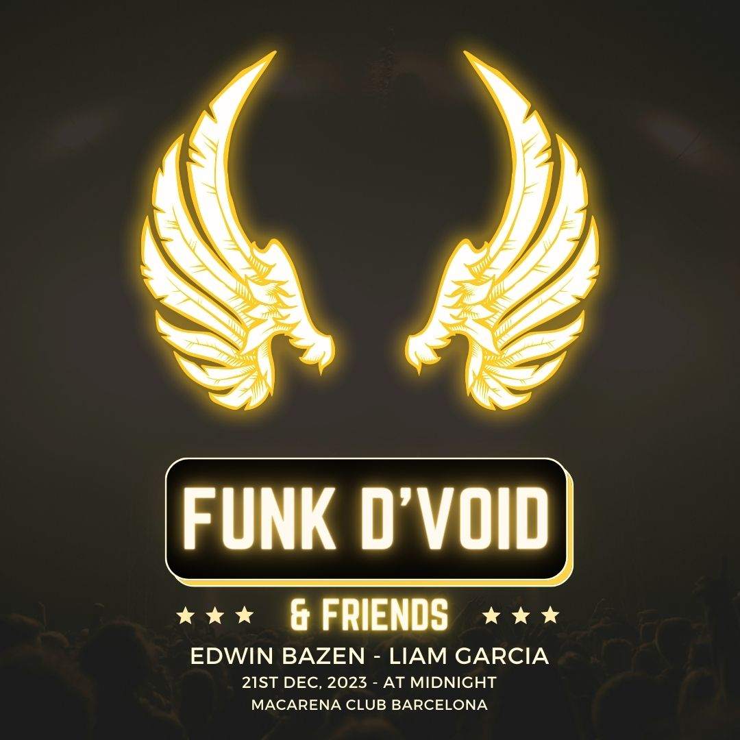 Funk D'Void & Friends - フライヤー表