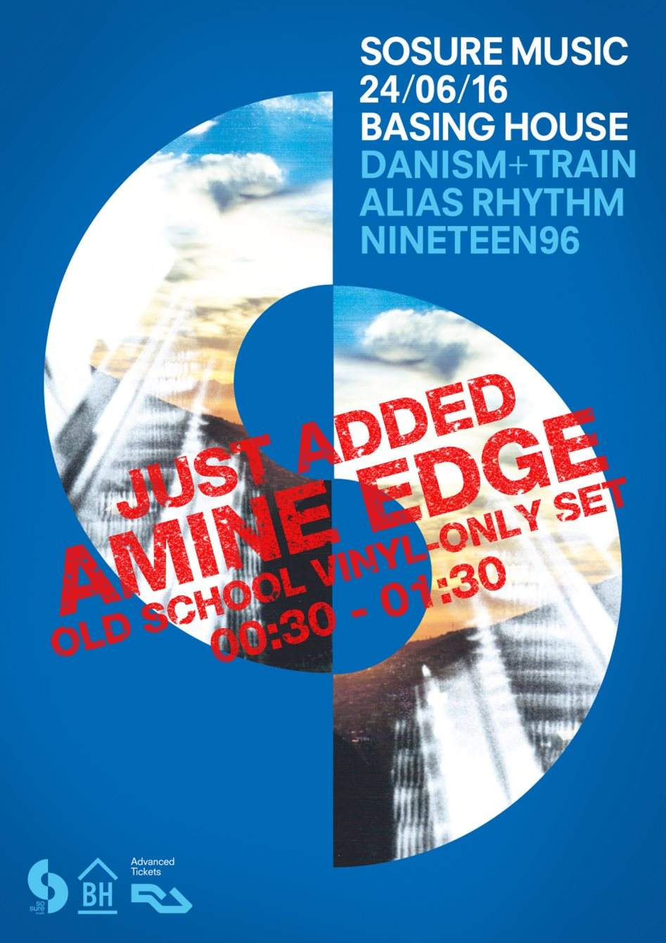 Sosure Music with Amine Edge (Vinyl Only Set), Danism + Train, Alias Rhytm + Nineteen96 - Página frontal