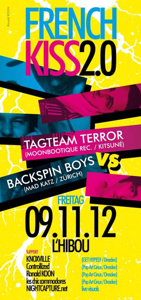 French KISS 2.0: Tagteam Terror vs. Backspin Boys - Página frontal