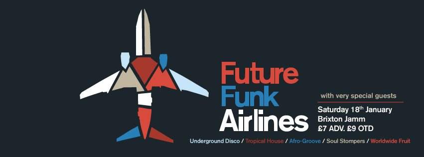 Future Funk Airlines with The Reflex - Página frontal