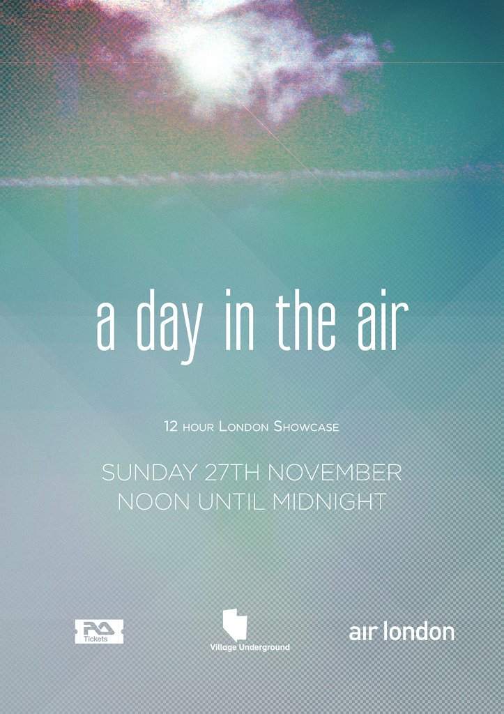 Air London presents A Day In The Air with Nick Curly, Simon Baker, Matt Tolfrey, Laura Jones, Pezzner and More - Página frontal