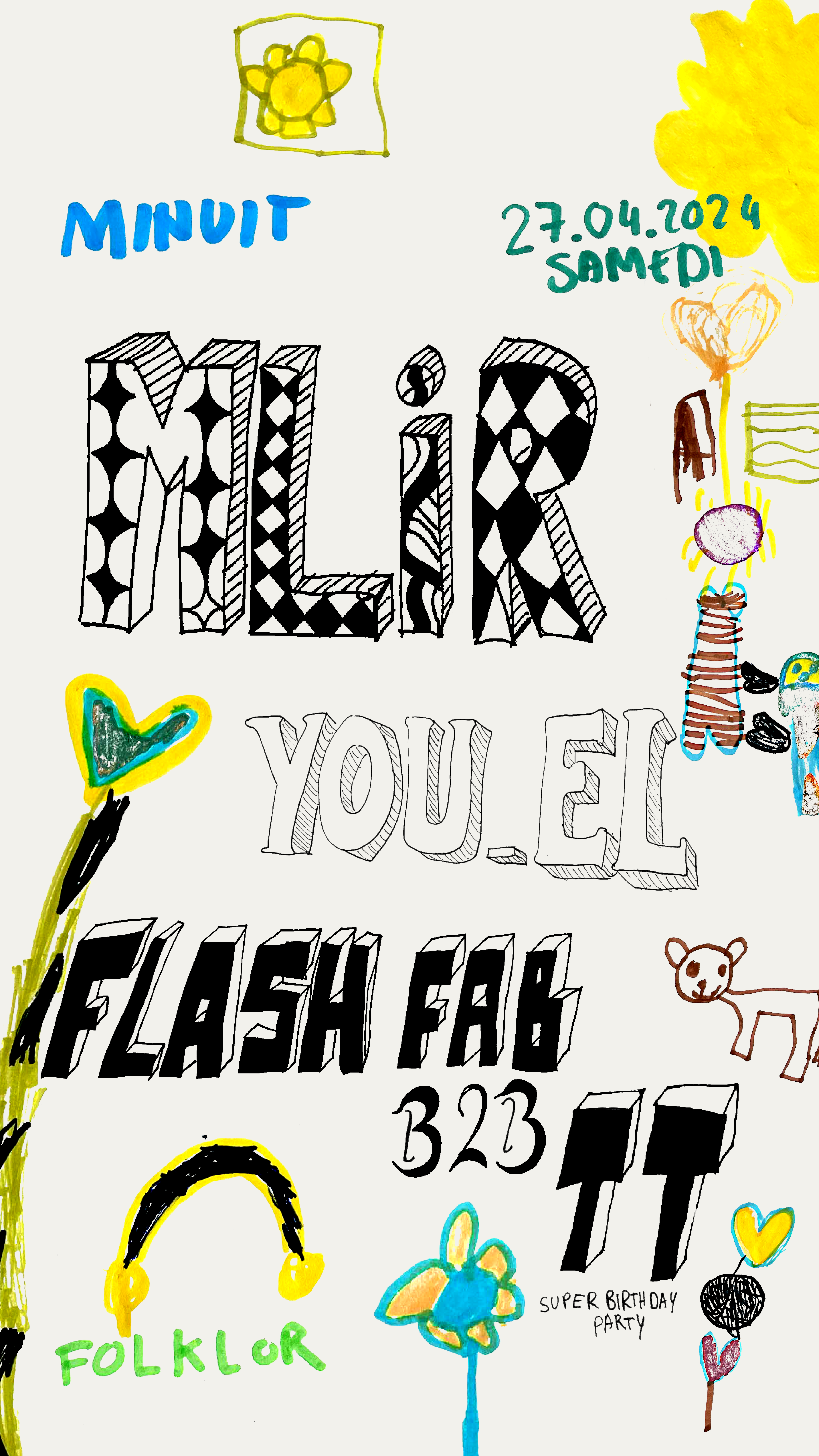 Folklor Nation /// MLiR - You_el - Flash Fab b2b TT - フライヤー表
