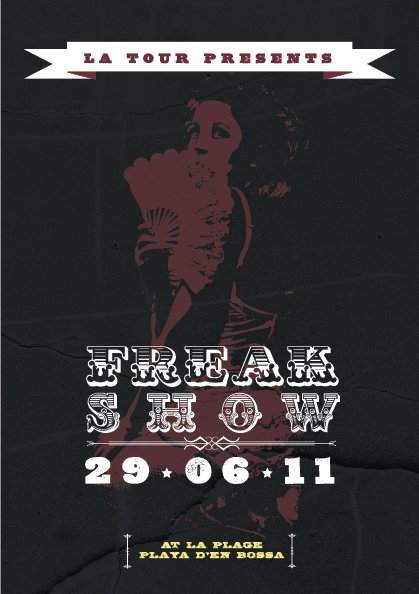 La Tour presents: Freak Show feat M.A.N.D.Y - Página frontal