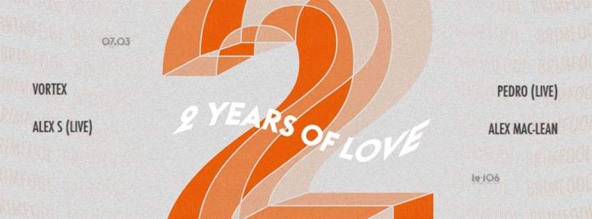 Brimfool - 2 Years of Love - Página trasera