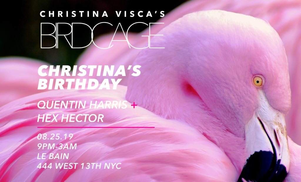 Christina Visca's Birthday at Birdcage - Página frontal