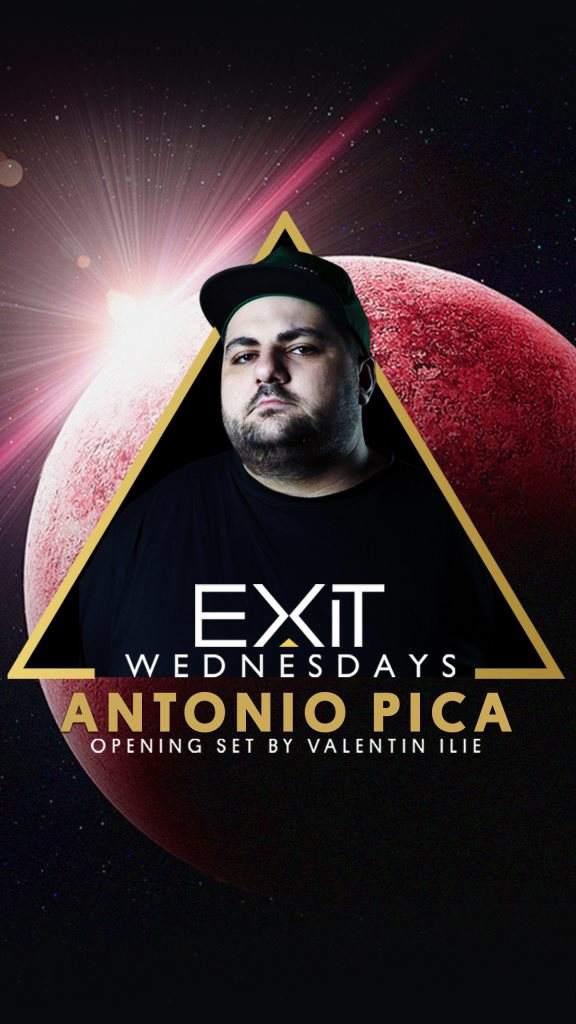 Exit Wednesday with DJ Antonio Pica - Página trasera