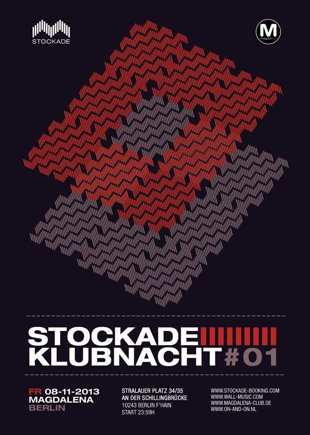 Stockade // Klubnacht - フライヤー表