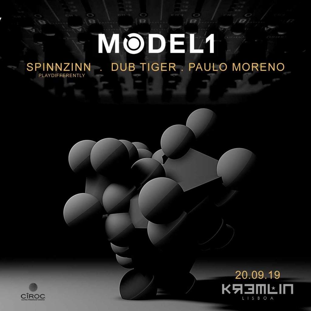 Model1 - SpinnZinn, Dub Tiger & Paulo Moreno - Página frontal