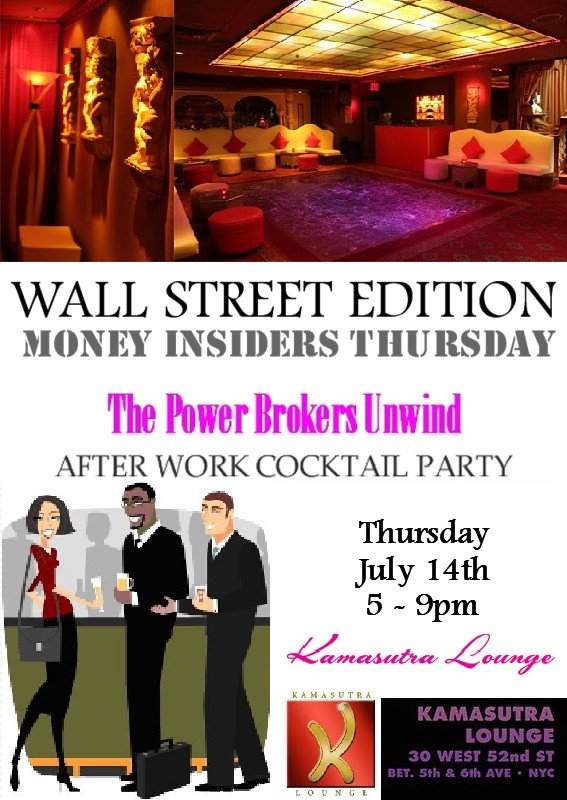 The Power Brokers Unwind After Work Cocktail Party - Página frontal