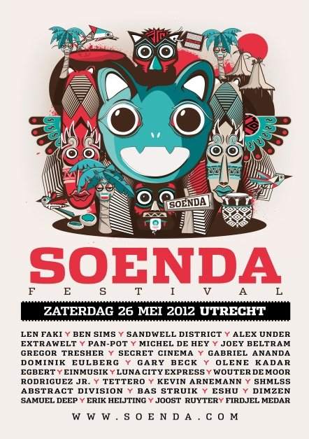 Soenda Festival 2012 - フライヤー表
