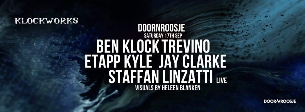 Planet Rose presents Klockworks: Ben Klock, Trevino & Etapp Kyle - Página frontal