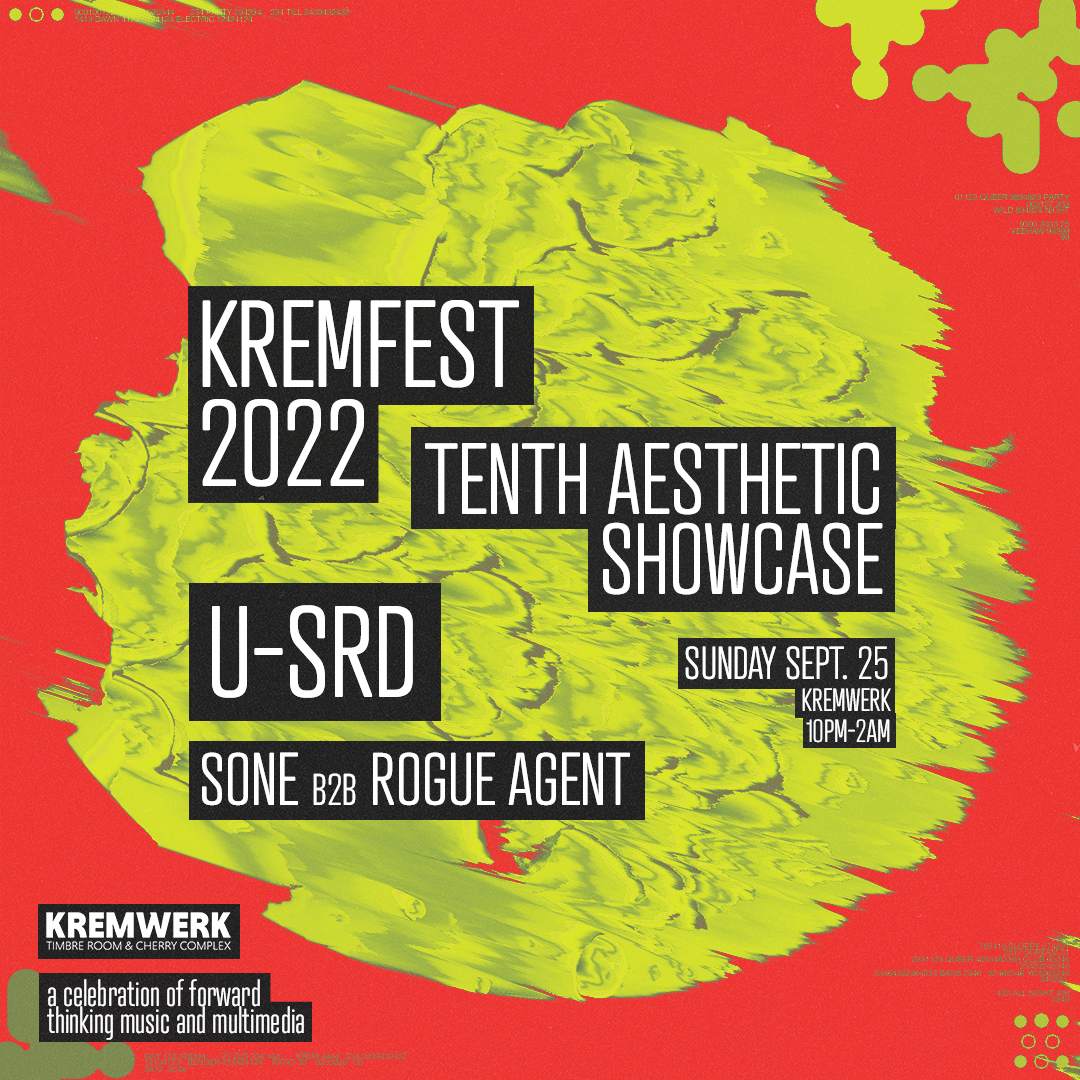 Tenth Aesthetic x Kremfest present: U-SRD - Página frontal