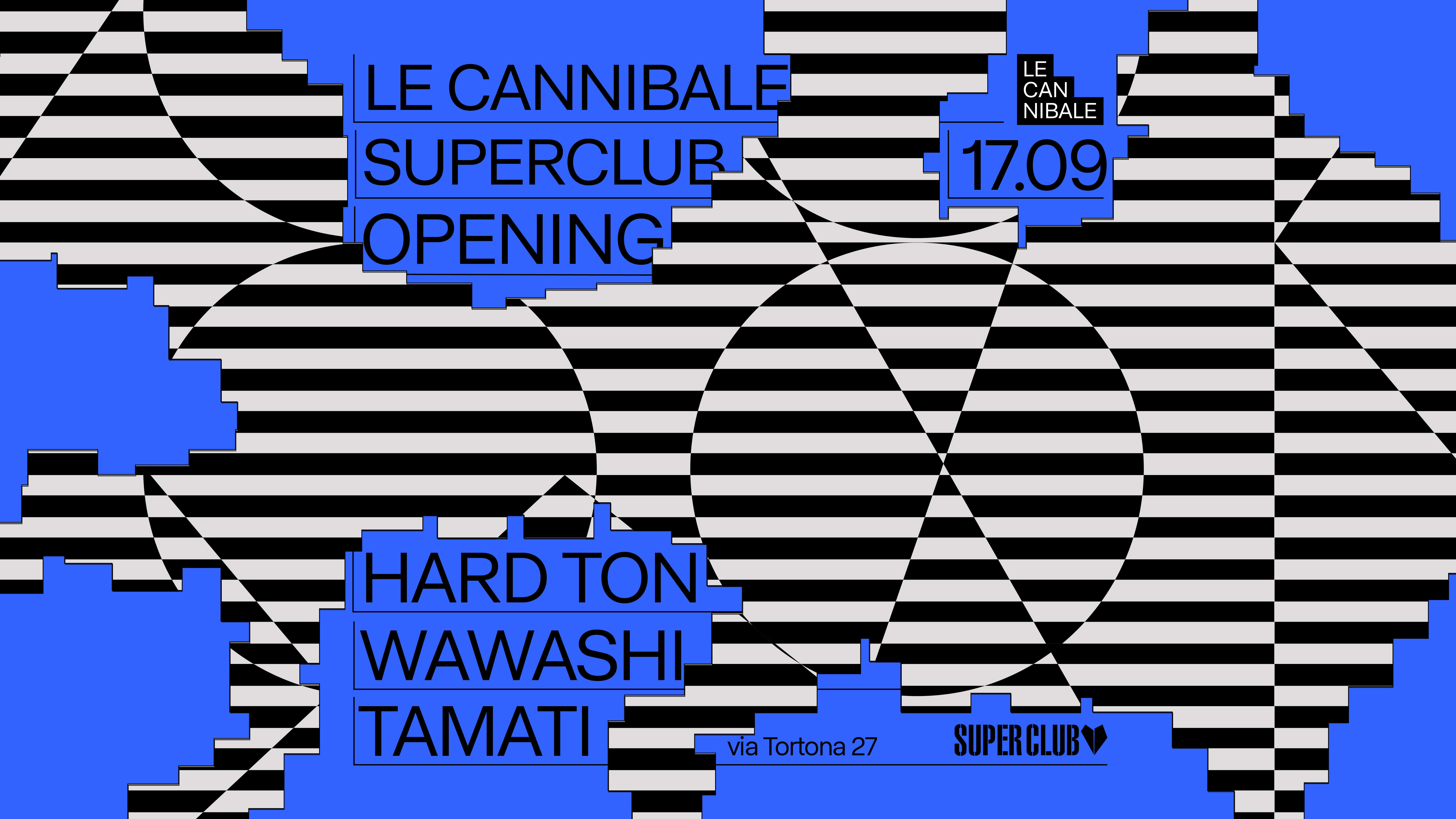 Le Cannibale Superclub - Opening - フライヤー表