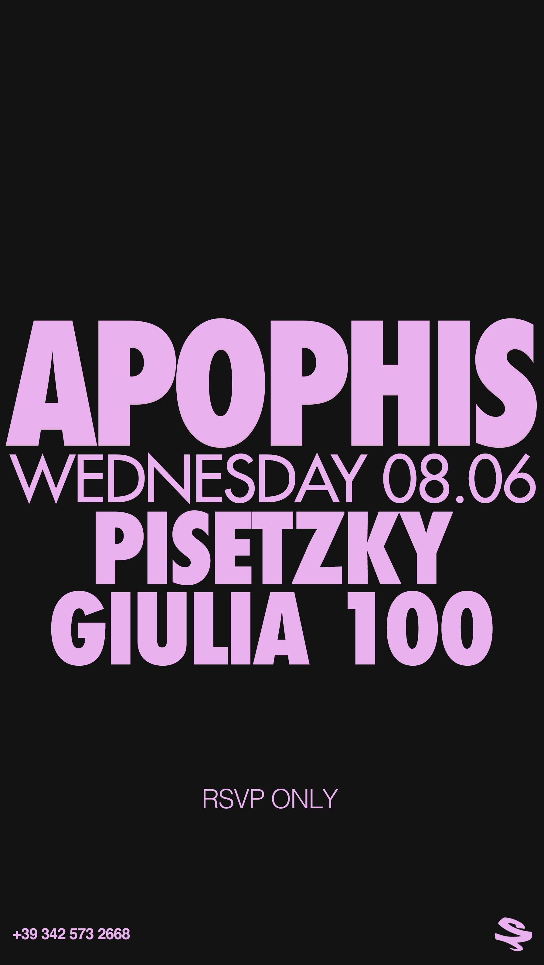 Pisetzky + Giulia 100 - Página frontal