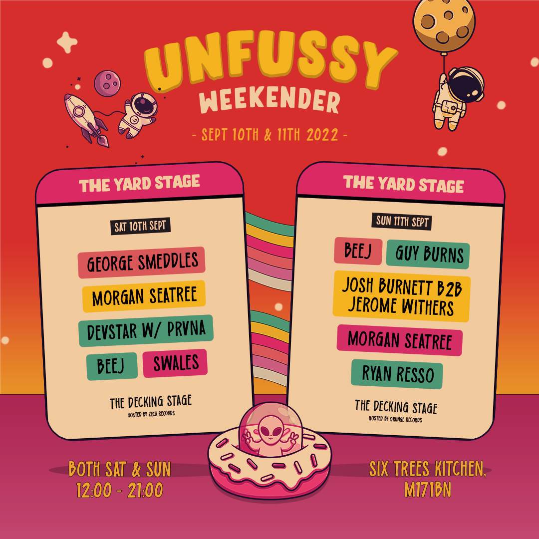 Unfussy Weekender: Summer Is Closing (Day Two) - フライヤー表