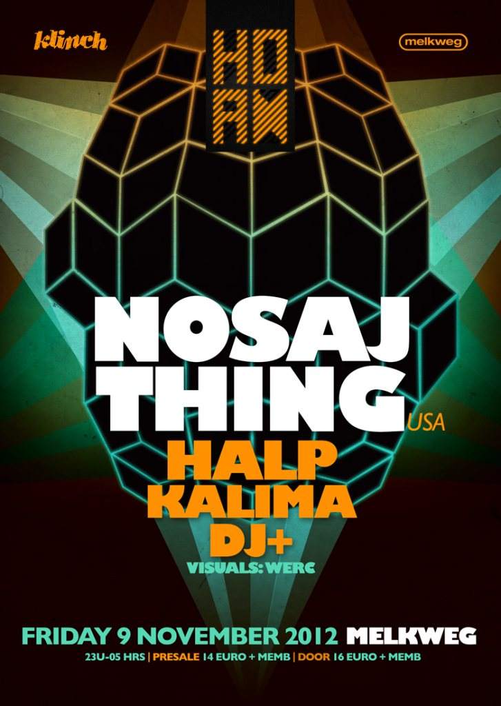 Hoax at Klinch with Nosaj Thing - Página frontal