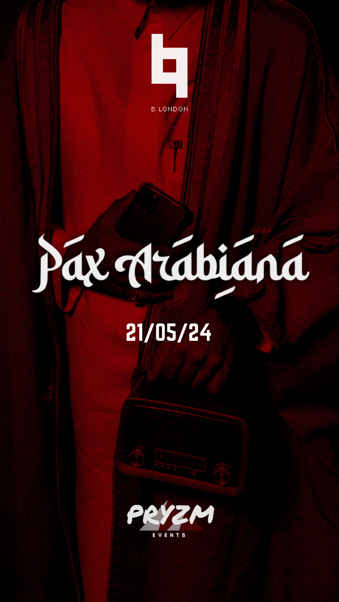 Pax Arabiana by Pryzm Events  - フライヤー表