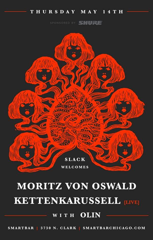 Slack Welcomes Moritz Von Oswald (Live) - Kettenkarussell (Live) - Olin - Página frontal