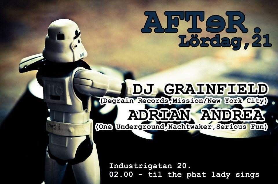 Afte.R with Adrian Andrea & Dj Grainfield - Página frontal