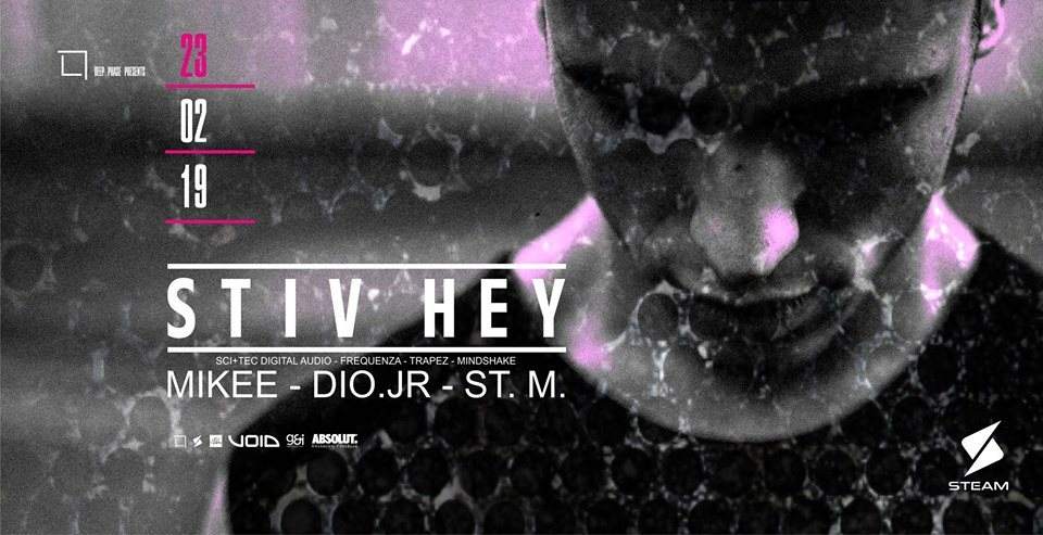 Deep Phase with Stiv Hey, MikeE, Dio Jr, St.M. - フライヤー表