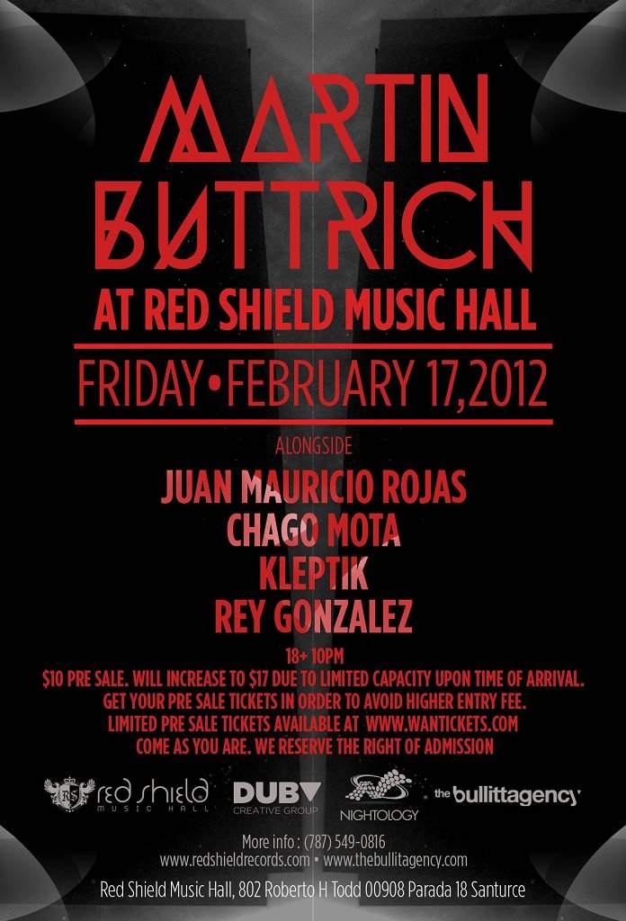 Club Red Shield 2nd Year Anniversary featuring_ Martin Buttrich - Página trasera