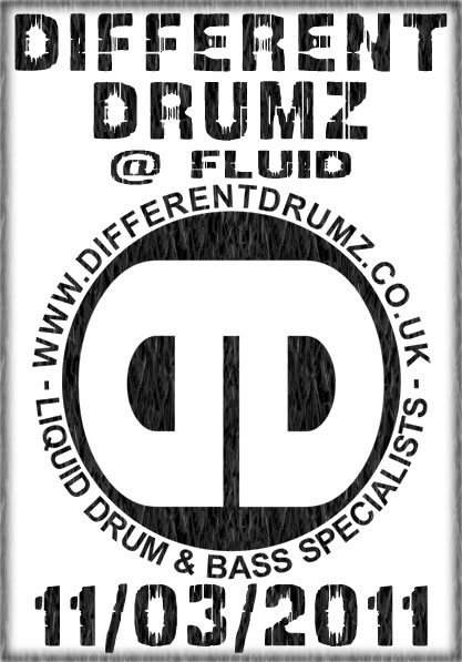 Different Drumz - フライヤー表