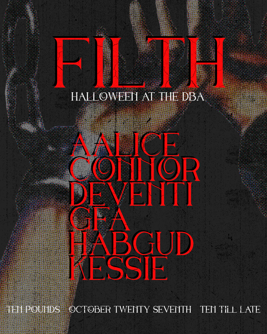FILTH - Halloween - Página frontal