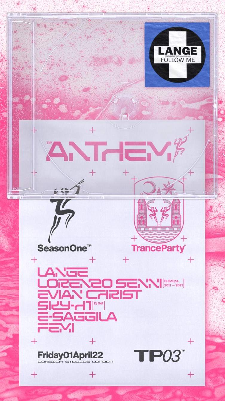 TranceParty:Anthem - フライヤー裏