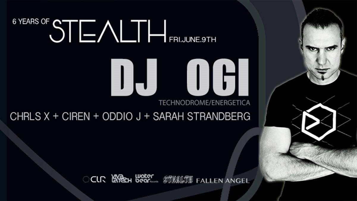 6 Years of Stealth Feat. DJ OGI - Página frontal