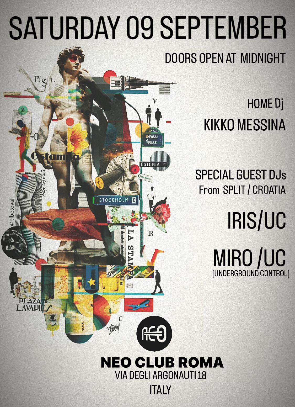 It's only saturday at Neo Club, Rome