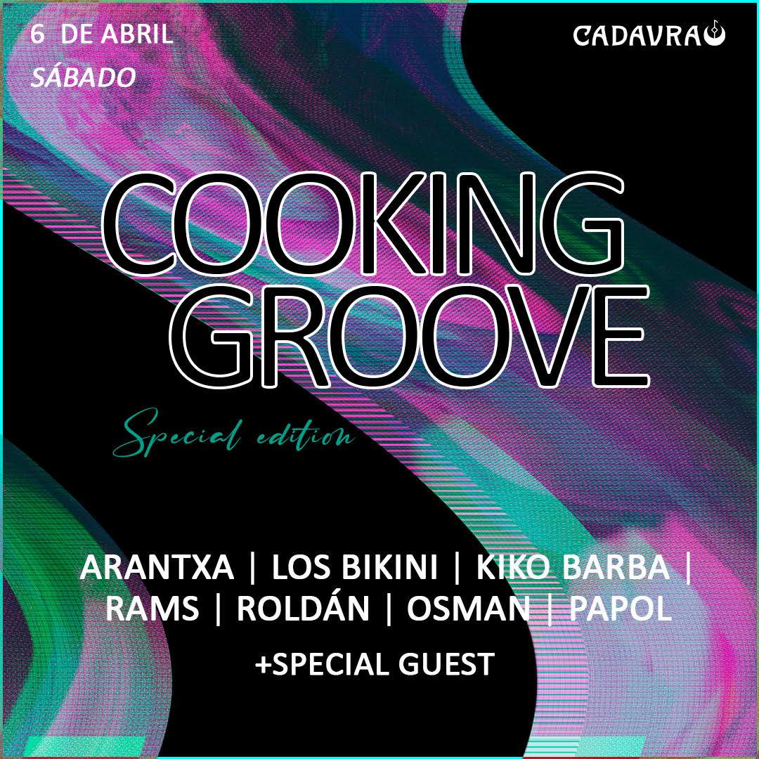 COOKING GROOVE - フライヤー表