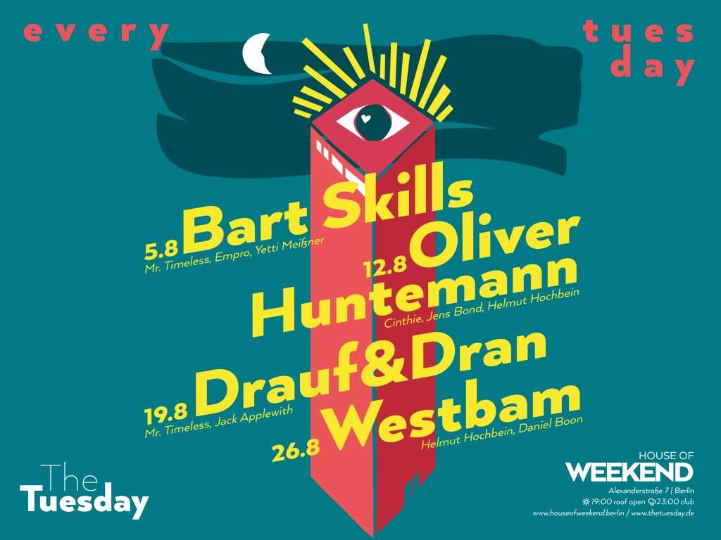 The Tuesday! with Westbam - Openair & Club - Página frontal