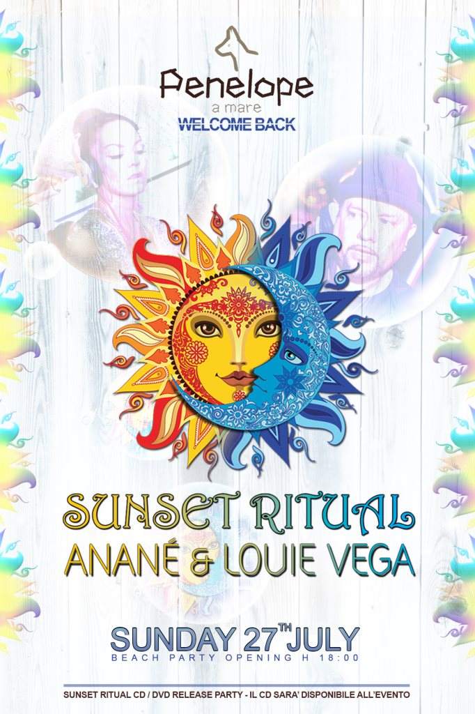 Sunset Ritual with Anané & Louie Vega - Página frontal