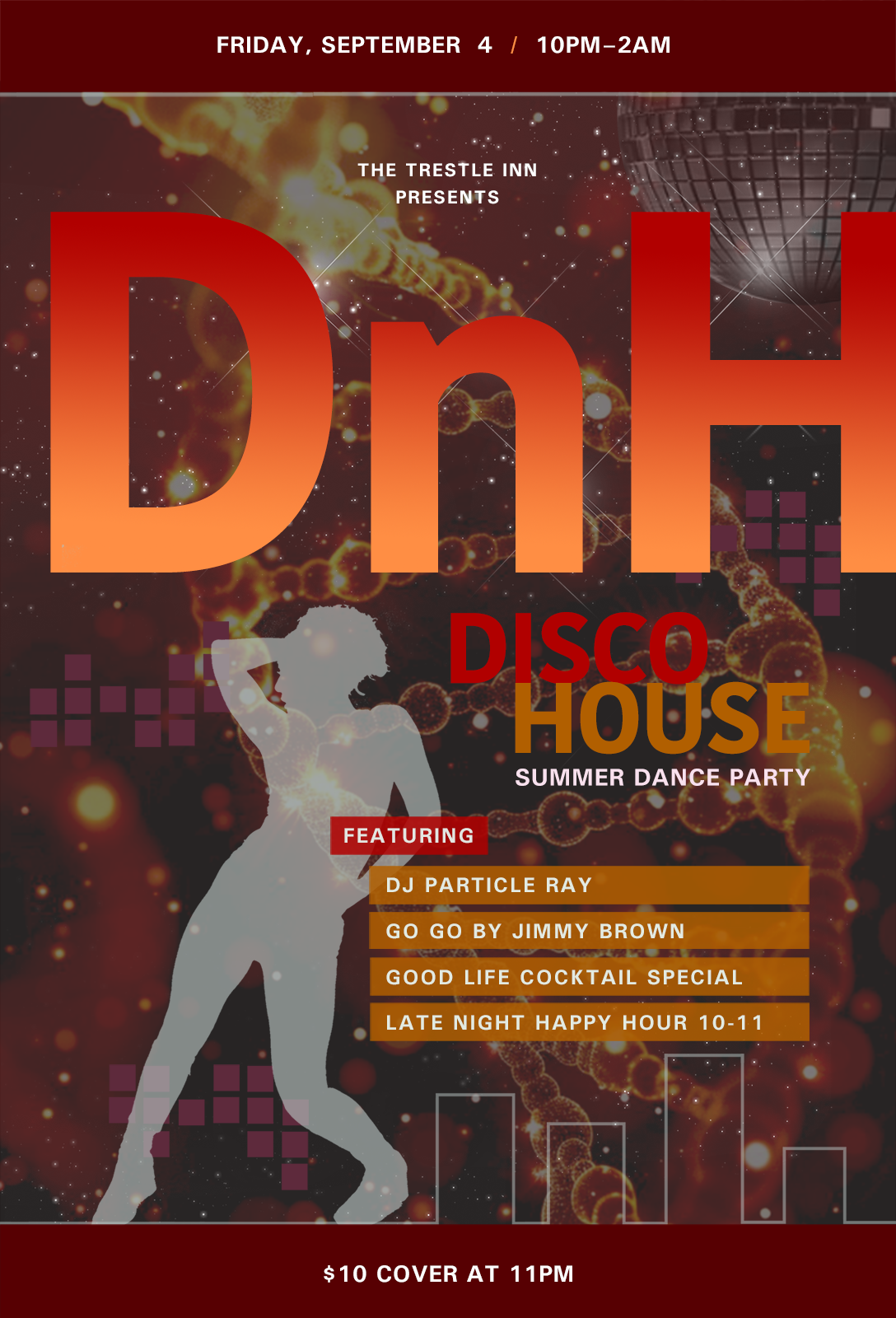DnH - A Disco House Summer Dance Party bei Trestle Inn, Philadelphia