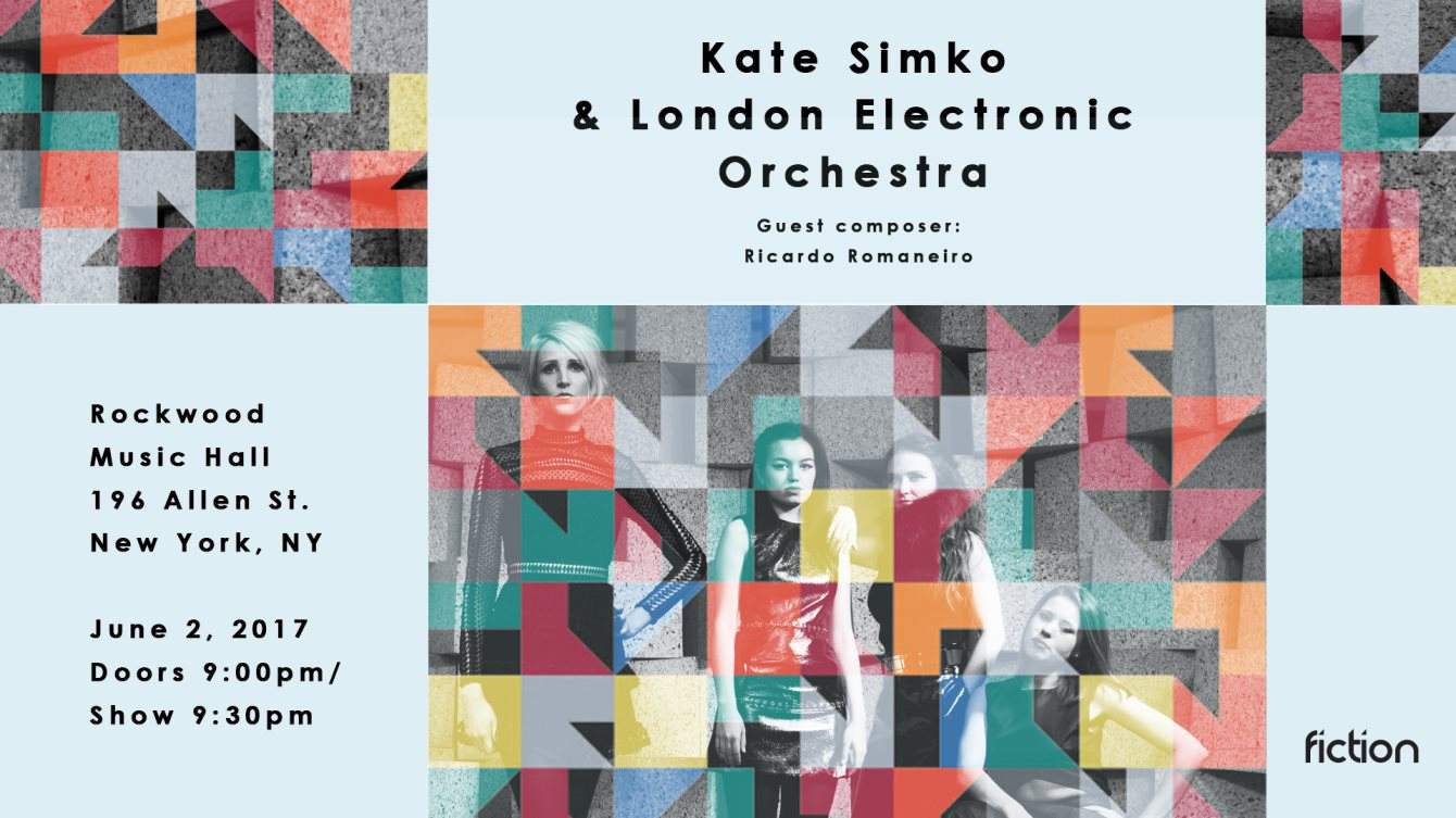 Kate Simko & London Electronic Orchestra - Página frontal